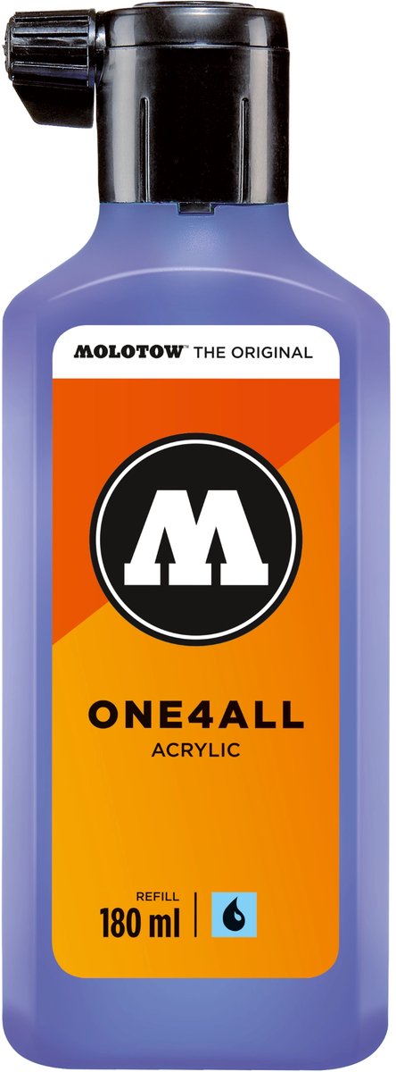 Molotow ONE4ALL™ - 180ml Viola navul Inkt op acrylbasis