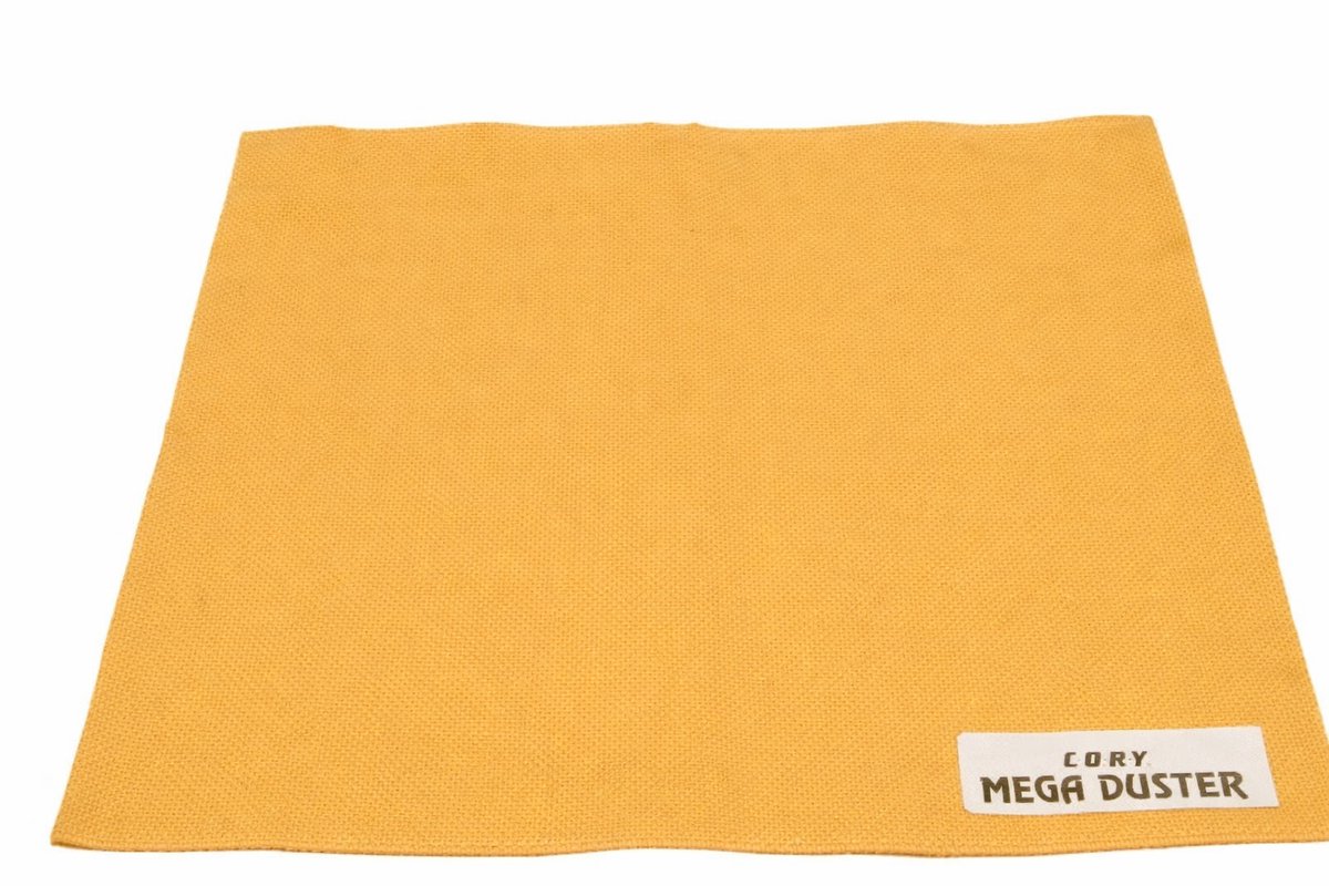 Luxe stofdoek piano & vleugel - Cory Mega Duster - Schoonmaken piano - poetsdoek - 36x45 cm - voor muziekinstrumenten, meubels, gitaar, antistatisch, pluisvrij en veilig voor hoogglans lak - poetsen, doek