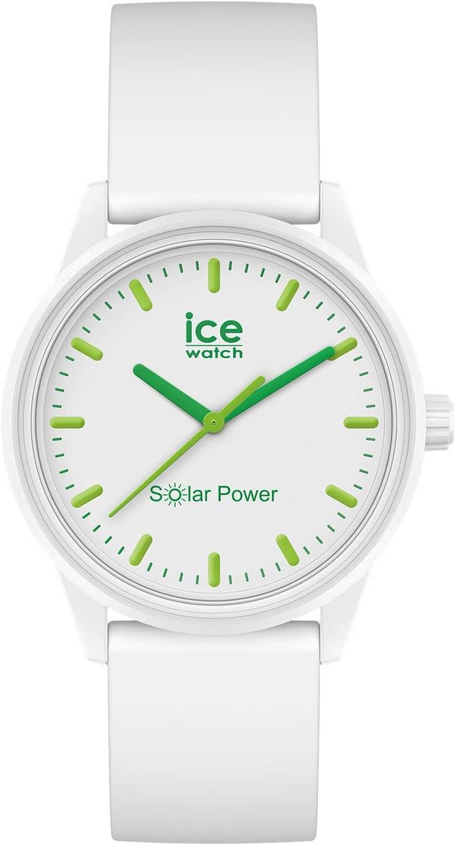 Horloge op Zonne-energie met Band van Siliconen - Ultraplat en Lichtgewicht