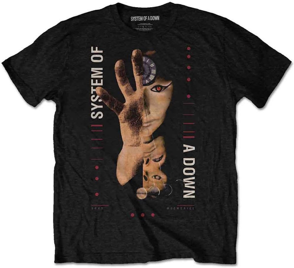 Band T-shirt - Muziek shirt - Casual dragen - Officieel gelicentieerd - Unisex fit - Zwart