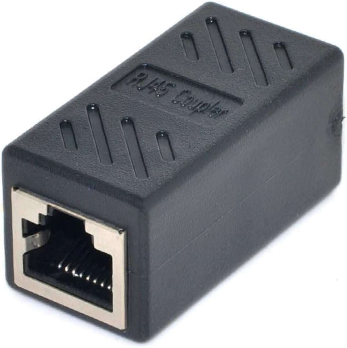 RJ45 Splitter Adapter Ethernet LAN Netwerkverdeler 1 naar 2 Poorten Cat6 Compatibel