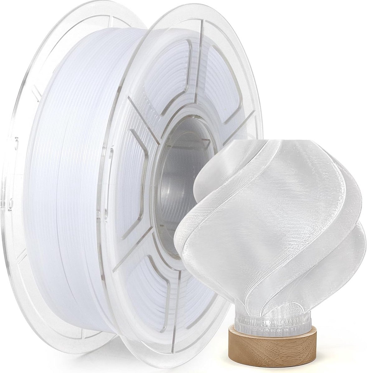 3D Printer Filament - PETG Draad - Modelbouw Printen - Hoge Snelheid Printen - 1.75mm 1KG - Wit