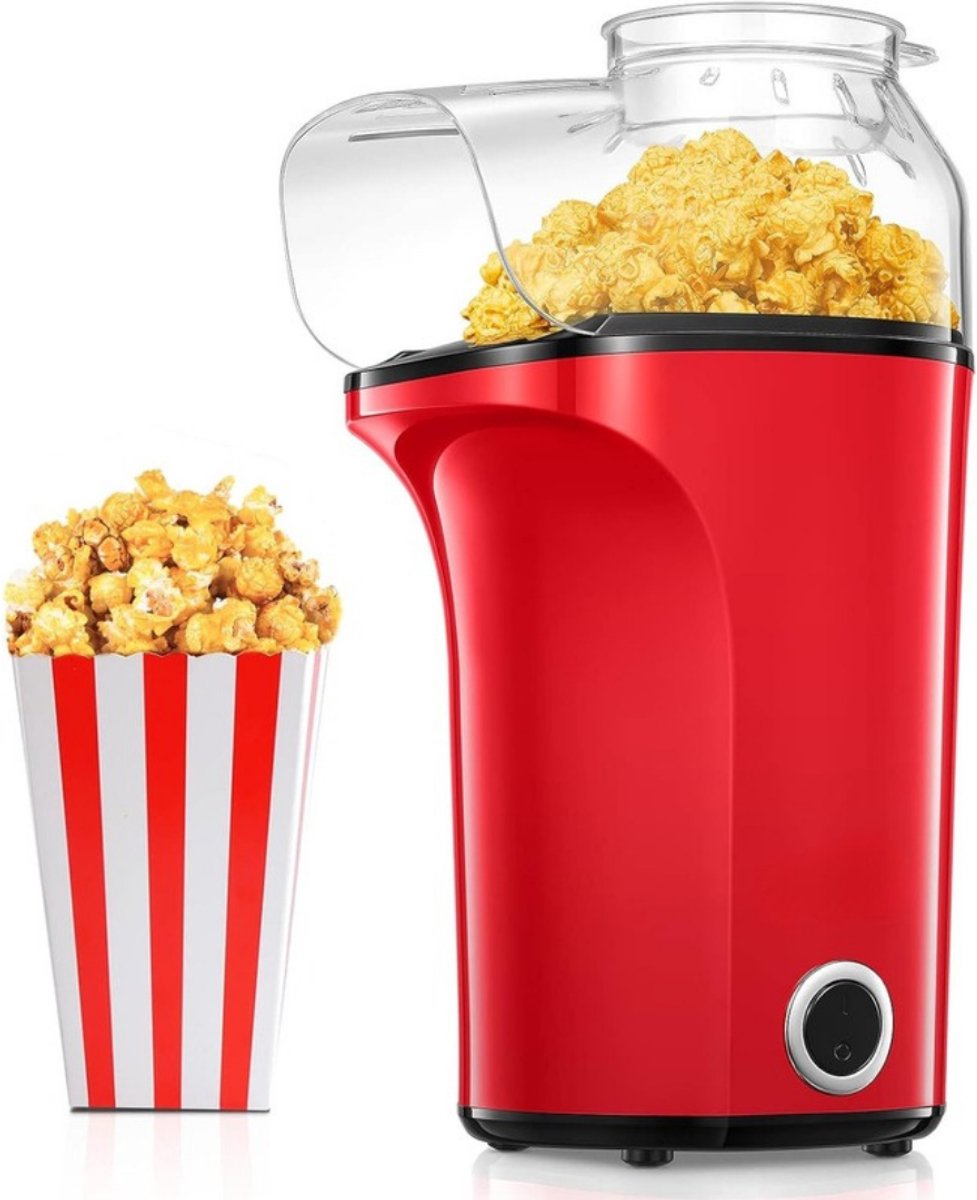 DYNA® Popcornmachine - Popcornmachine - Popcornmachine Princess - Rood - 23cm x 21cm x 12cm