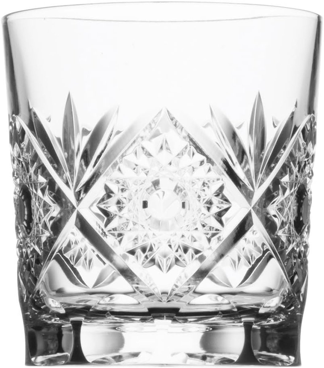 Mondgeblazen Kristallen Whiskyglas Helder Handgeslepen Duits Vakmanschap