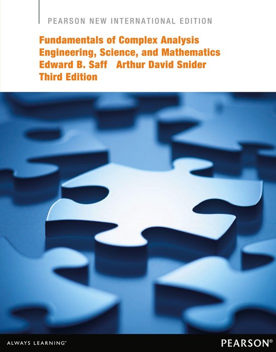 Fundamentals Of Complex Analysis With Applications To Engine - cover