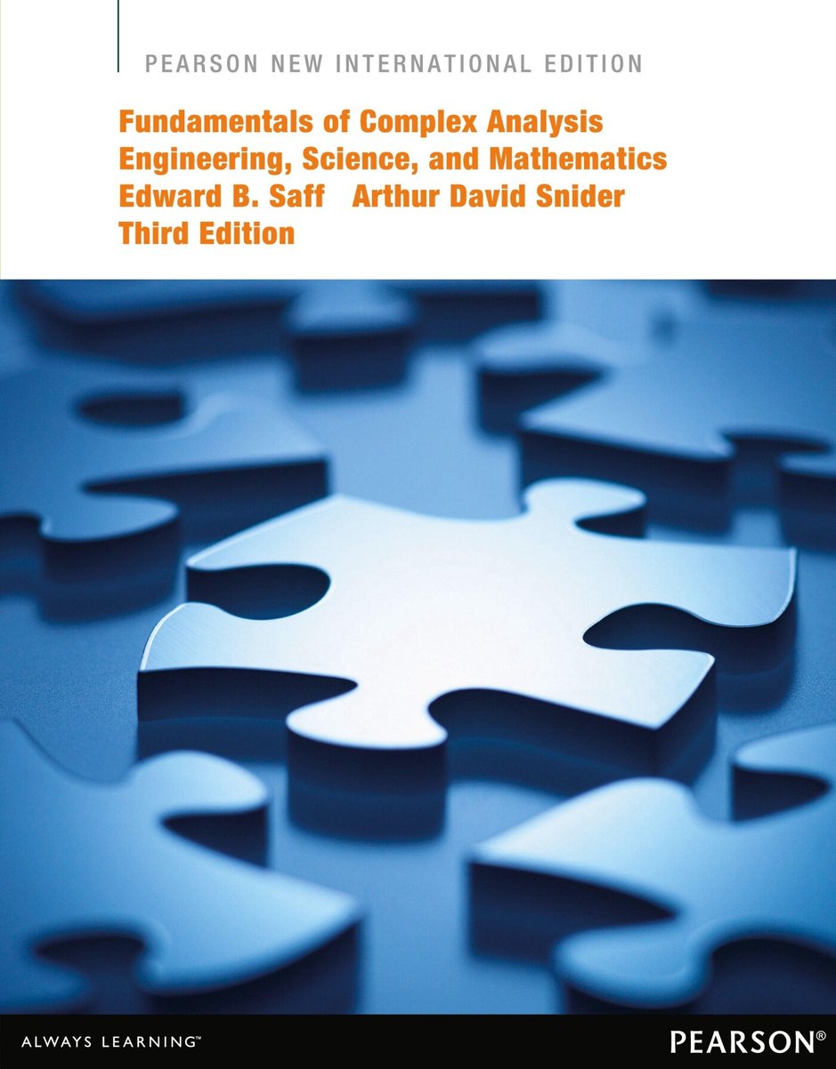 Omslag van Fundamentals Of Complex Analysis With Applications To Engine