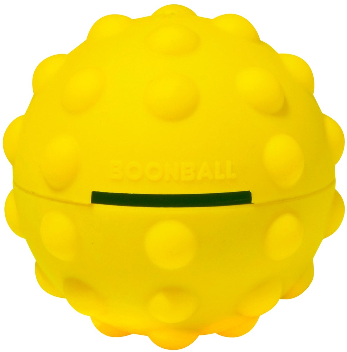 Boondog Boonball - Afneembare Grip voor Hondenriem - 2-in-1 Grip en Bal - Extra Controle - Speelbal Hond - Yellow