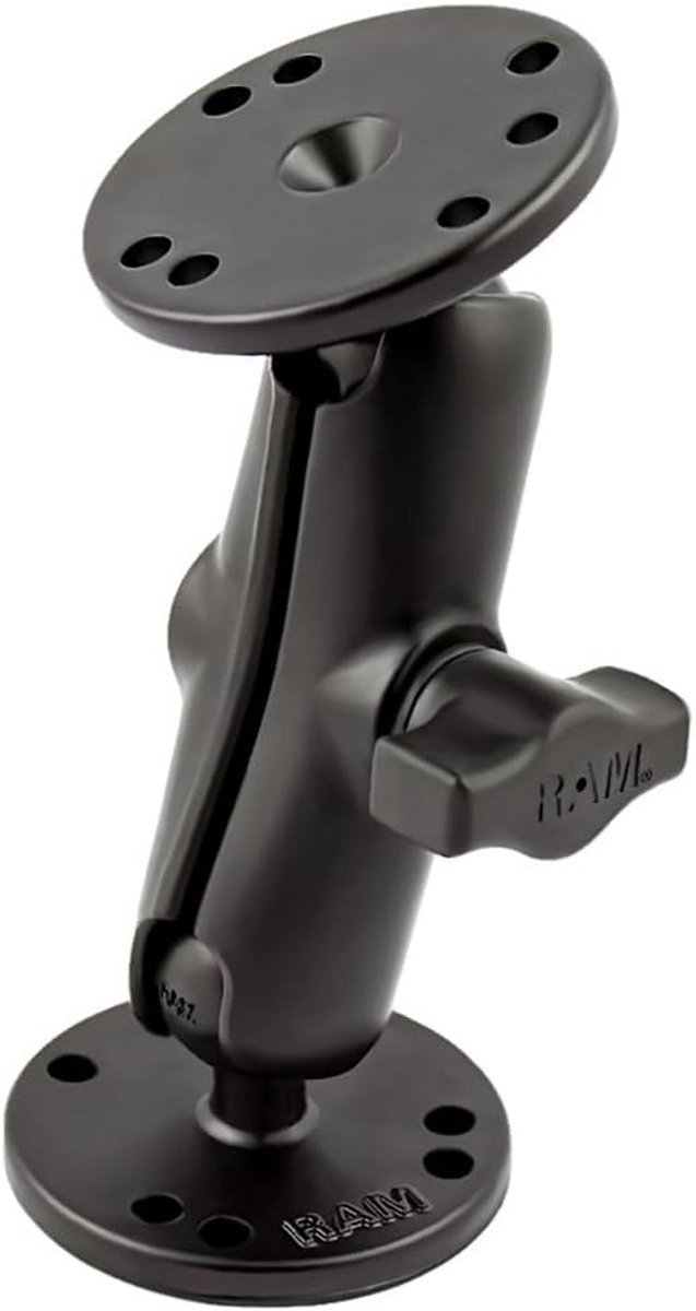 Universele Dubbele Arm met Twee Ronde Platen voor Bevestiging