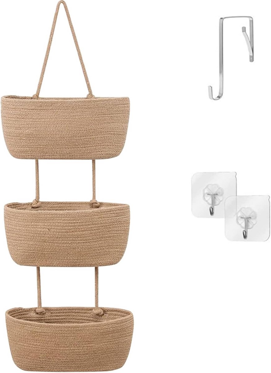 Wandorganizer - Wandopberger - Wandrek - Muurzak - Wandpaneel