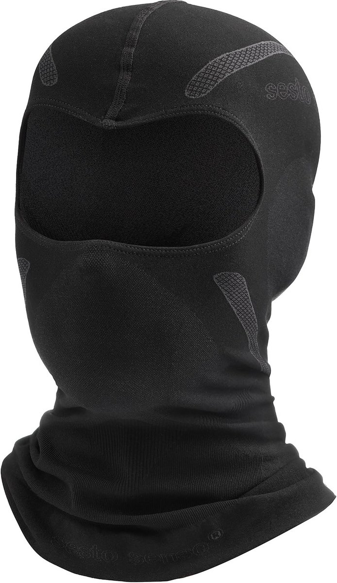 Functionele balaclava zwart L-XL