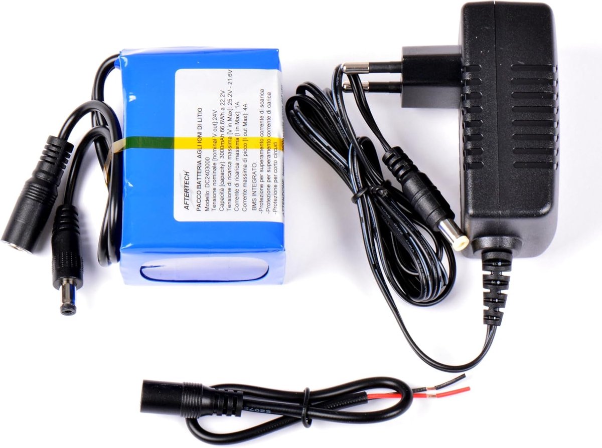 Krachtige Accupakket - Lithium Batterij - Apparaat Voeding - Geïntegreerd BMS - 74 x 50 x 45 mm