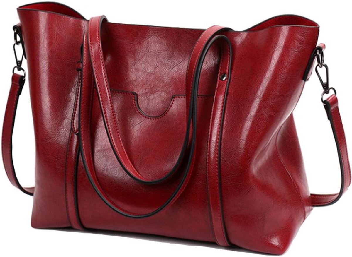 Grote Waterdichte Dames Schoudertas Shopper Handtas Met Verstelbare Band