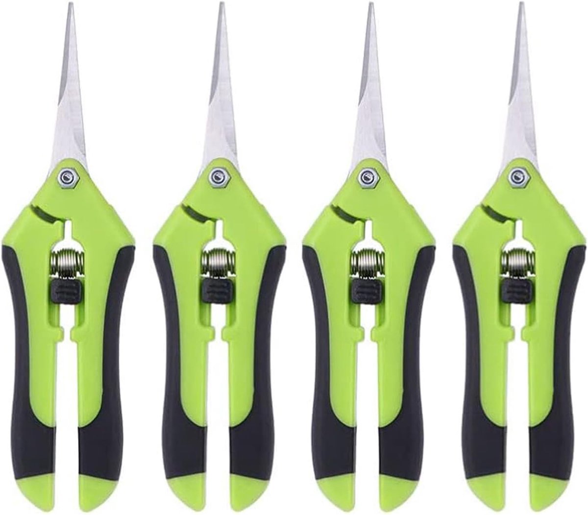 4-delige RVS Snoeischaar Set - Precisietrimmer voor Tuin en Bloemen