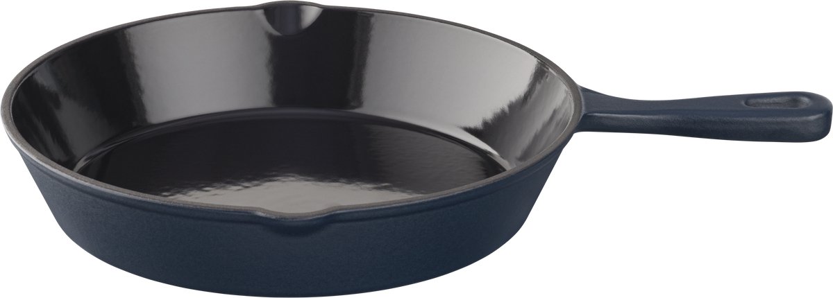 Keij Kamado Casserole 30cm Blue Enamel 6L