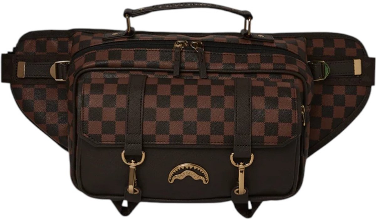 Sprayground Tas Bruin 7454 Spec Ops Pixel Emboss
