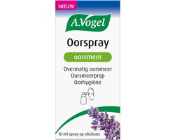 A.Vogel Oorspray oorsmeer - Bij overmatig oorsmeer, oorsmeerprop en oorhygiëne - 10 ml