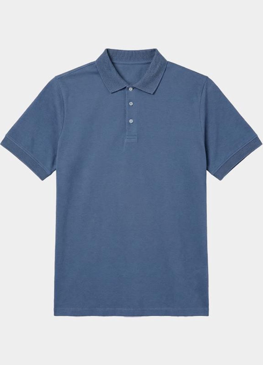 Bos Polo korte mouw Blauw Boris Polo 26108BO40BO/4005