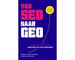 Omslag van Van SEO naar GEO