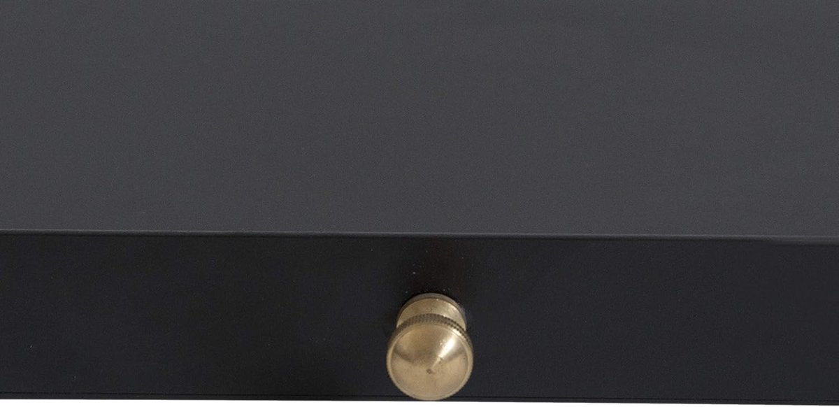 Baking tray cm. 70 of iron with protective edge and upholstery of polished brass.