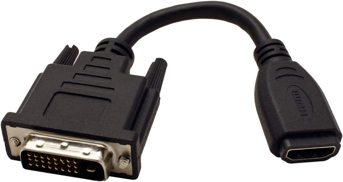 HDMI naar DVI Adapterkabel voor Aansluiting van HDMI op DVI