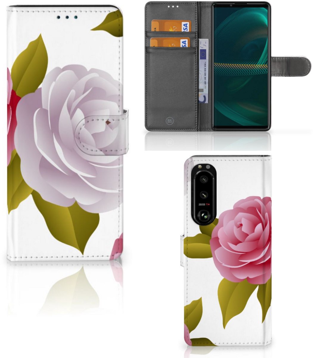 Sony Xperia 5III Hoesje Roses