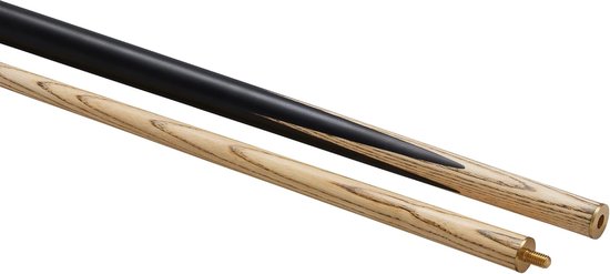 2-delige snooker keu stick van essenhout met palissander butt - 57 inch — afbeelding 2