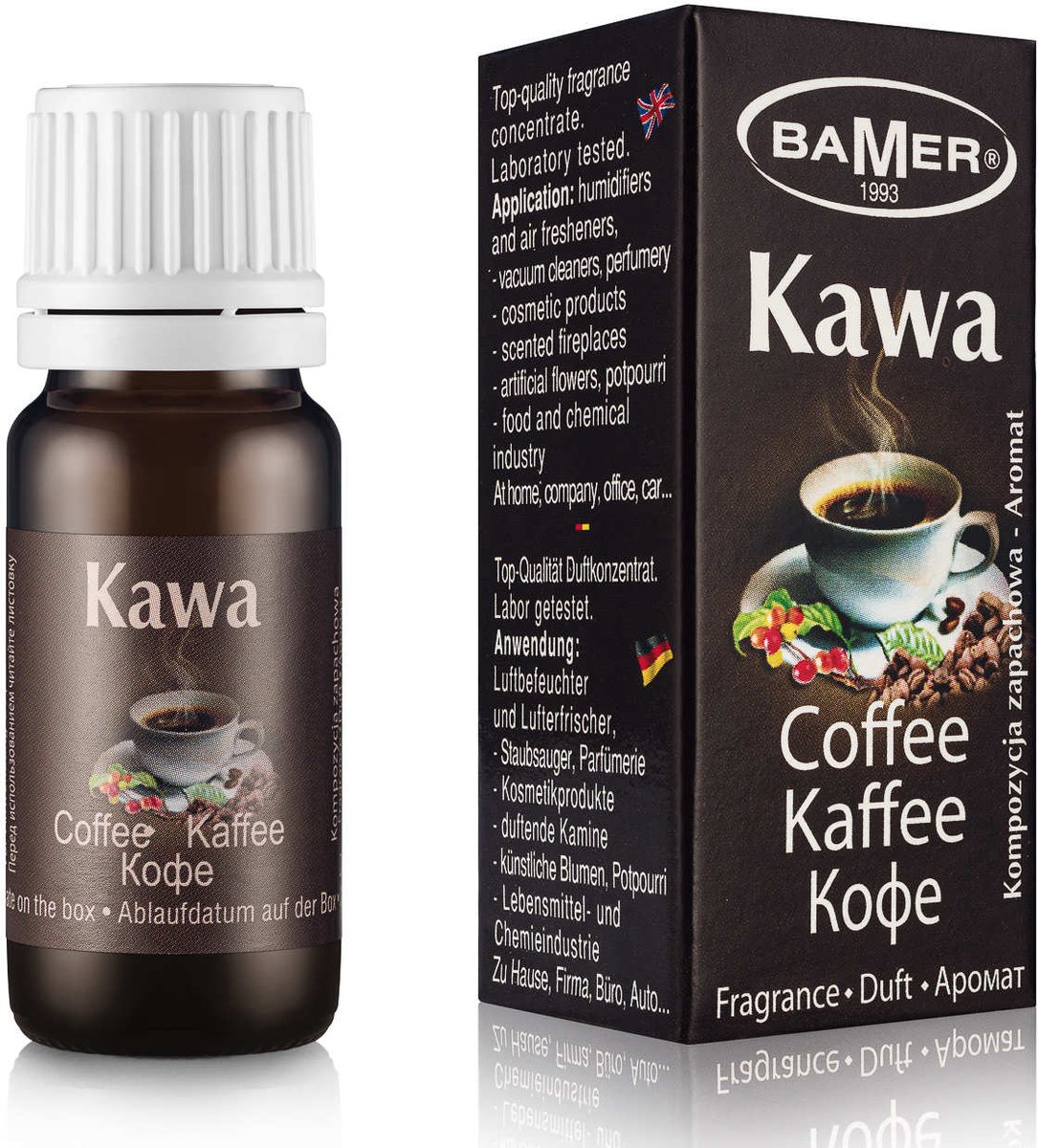 Bamer Koffie - Aromatherapie Olie - 7 ml, geurcompositie