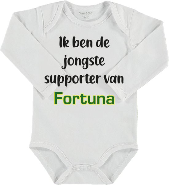 Magnifique grenouillère pour bébé avec votre club Fortuna Sittard