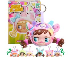Happy Haul 'Sour Pouts' Blind box collectie - Vinyl verzamelfiguren op pluche - Sleutelhanger