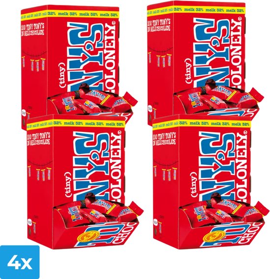 Tony’s Chocolonely Tiny Tony’s Melkchocolaatjes (4x 900 gr)