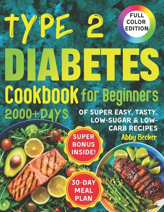 Type 2 Diabetes Cookbook for Beginners - cover