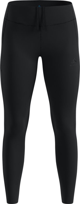 Zwarte tight voor dames, van voren gezien.