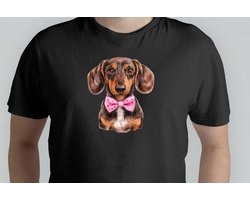 Stylish Sausage - T Shirt - Cute - Sarcastic - GoodVibes - Funny - Gift - Cadeau - Sarcastisch - schattig - lief - feelgood - Hond - Dog