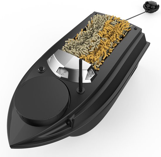 GPS Voerboot 800m 3kg Laad - 9 Visplekken 180 Punten - Dubbele Motor 15km/u - Automatische Cruise/Terugkeer - Koersherstellling - Elektronische Omheining - 20000mAh Accu — afbeelding 3