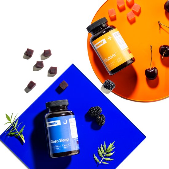 GIMMY Feel Good Bundle – Voedingssuplement voor algemene gezondheid en betere nachtrust 380 Kauwgummies
