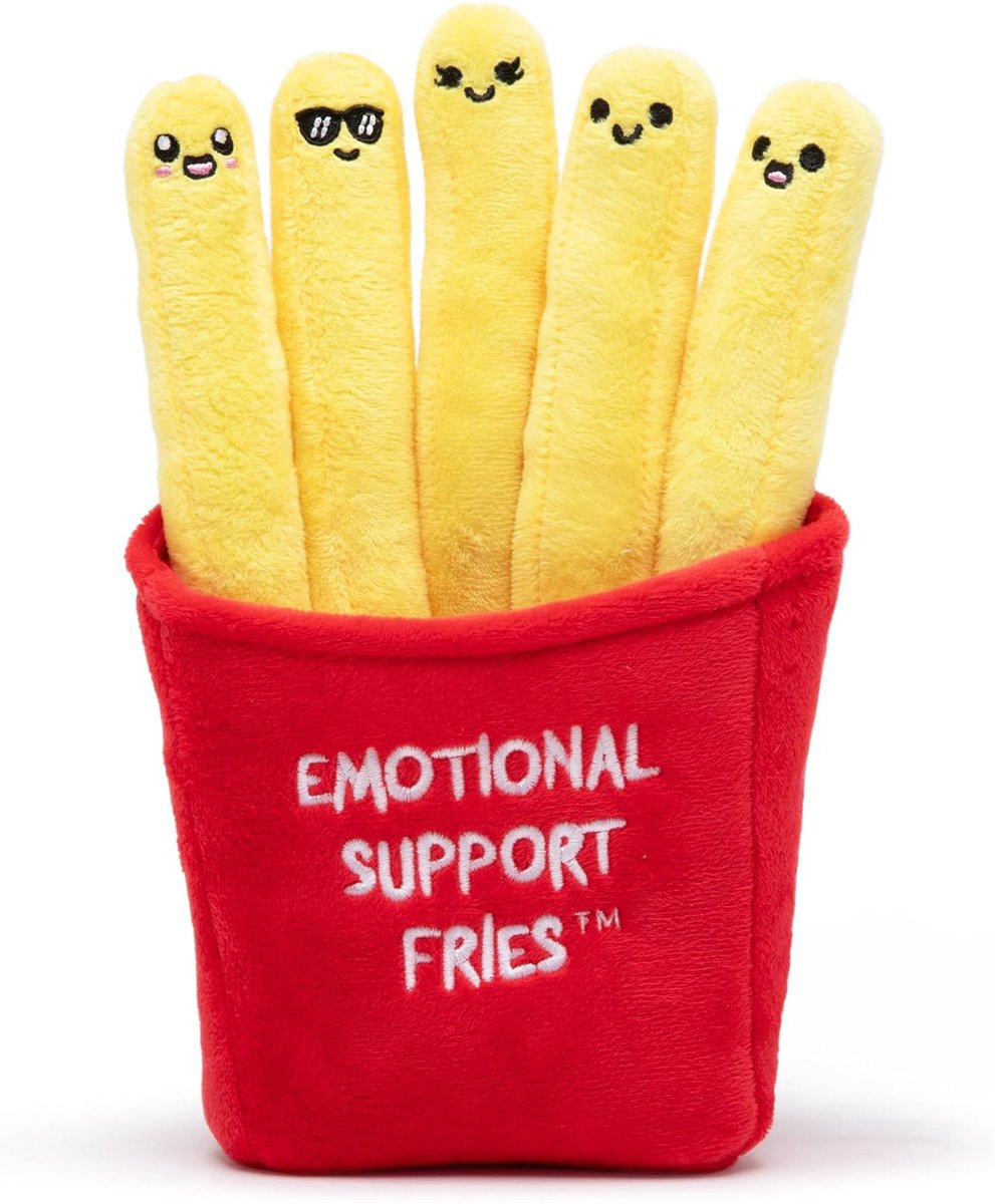 Emotional Support Fries - Friet knuffels - Kawaii Pluche set