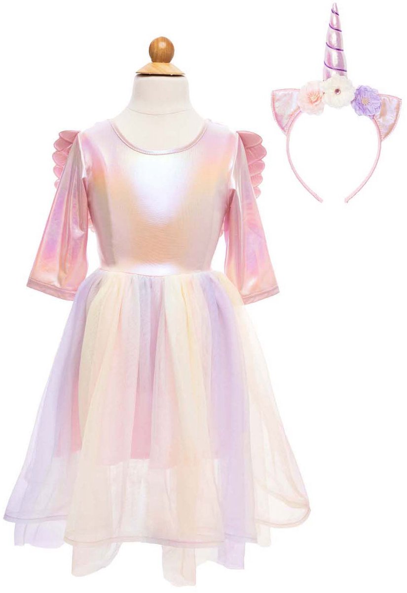 Great pretenders verkleedjurk alicorn met diadeem - 2-4 jaar