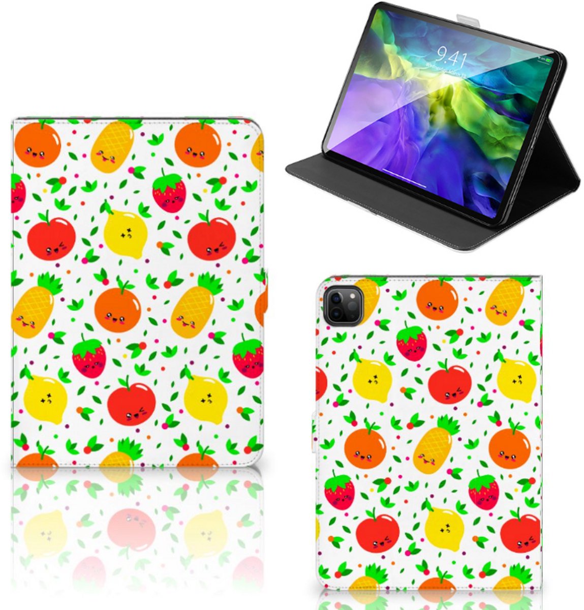 iPad Pro 11 2020/2021/2022 Tablet Stand Case Fruits