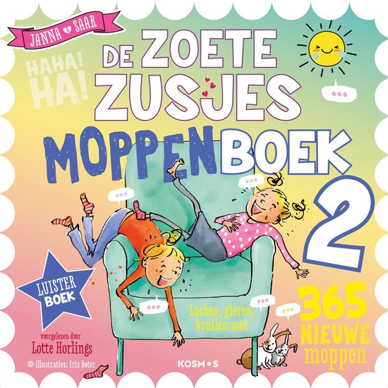 De Zoete Zusjes moppenboek 2 - cover
