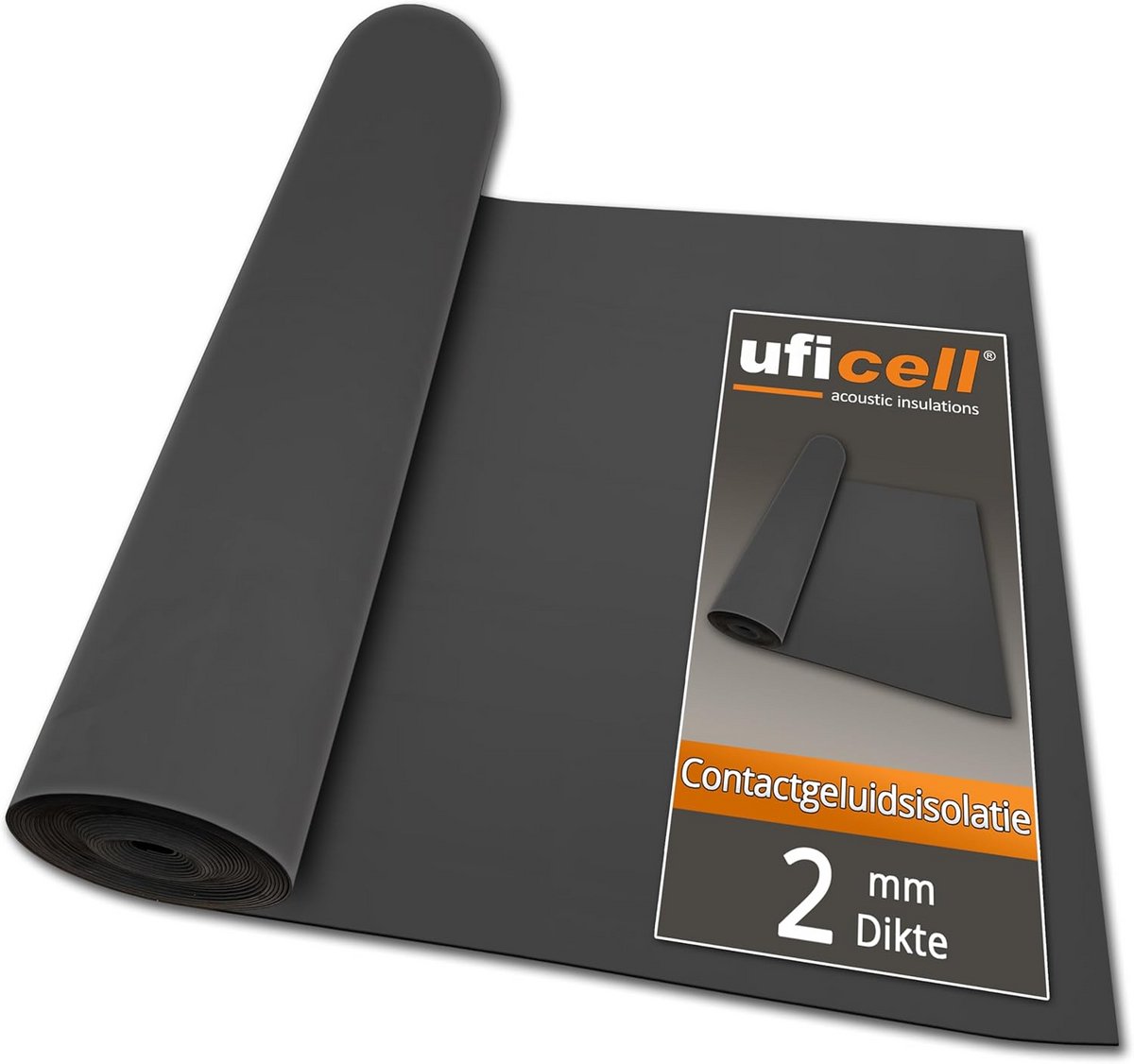 Multisound Akoestische Geluidsisolatie voor Parket en Laminaatvloeren - 21 dB Geluidsdempi