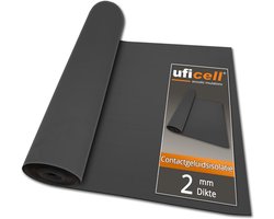 Multisound Akoestische Geluidsisolatie voor Parket en Laminaatvloeren - 21 dB Geluidsdemping (2 mm, 60 m²)