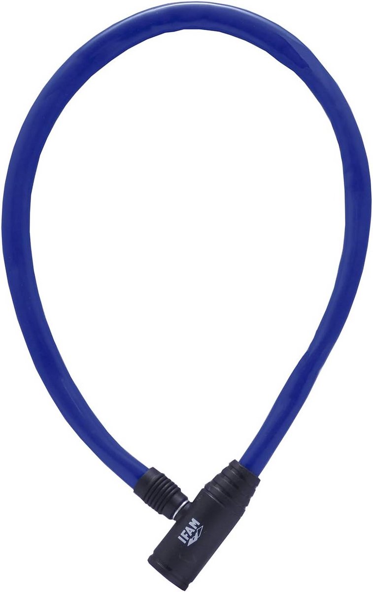 Kabelslot voor Fiets - 60 cm Stalen Kabel met Sleutels