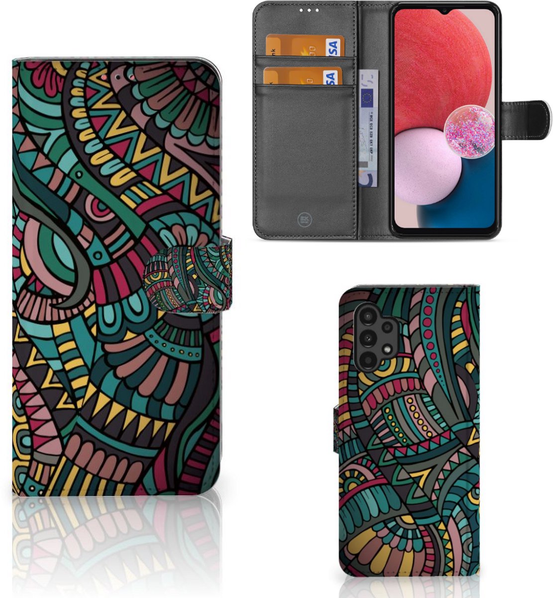 Samsung Galaxy A13 (4G) Telefoon Hoesje Aztec