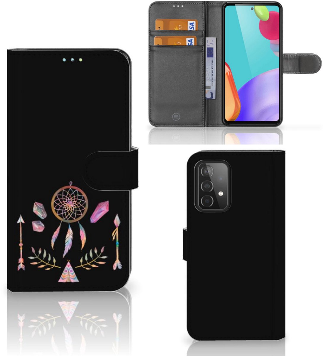 Samsung Galaxy A52 Leuk Hoesje Boho Dreamcatcher