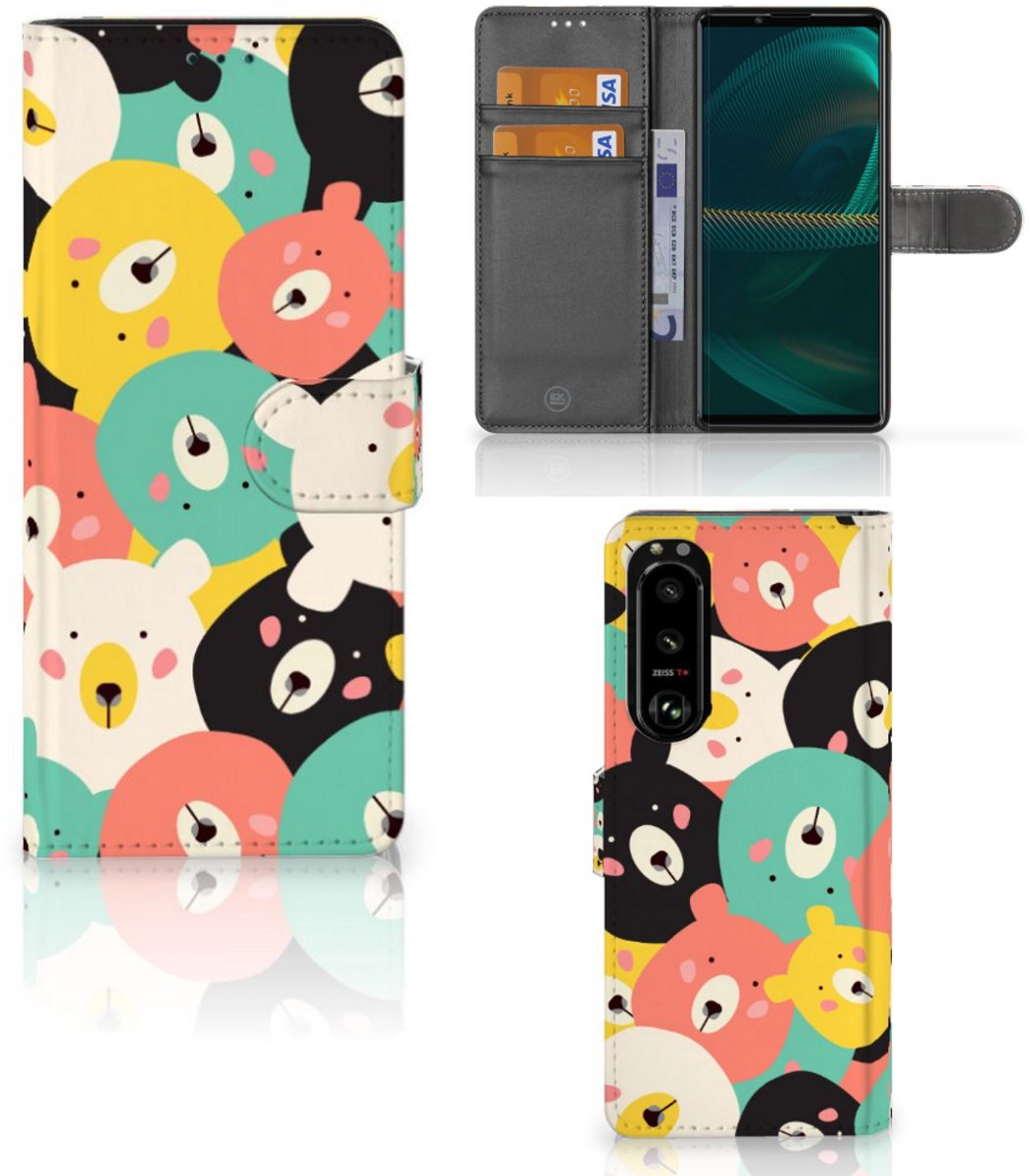 Sony Xperia 5III Leuk Hoesje Bears