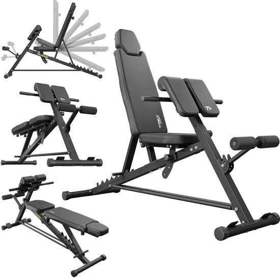 Trex Sport TX-200B – Fitnessbank voor Biceps & Kracht – Verstelbar