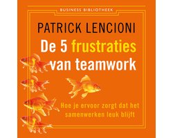 Omslag van De 5 frustraties van teamwork