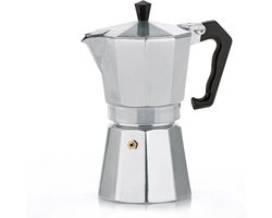 Espressomaker voor 6 kopjes - Aluminium Koffiezetter voor een Krachtige Espresso