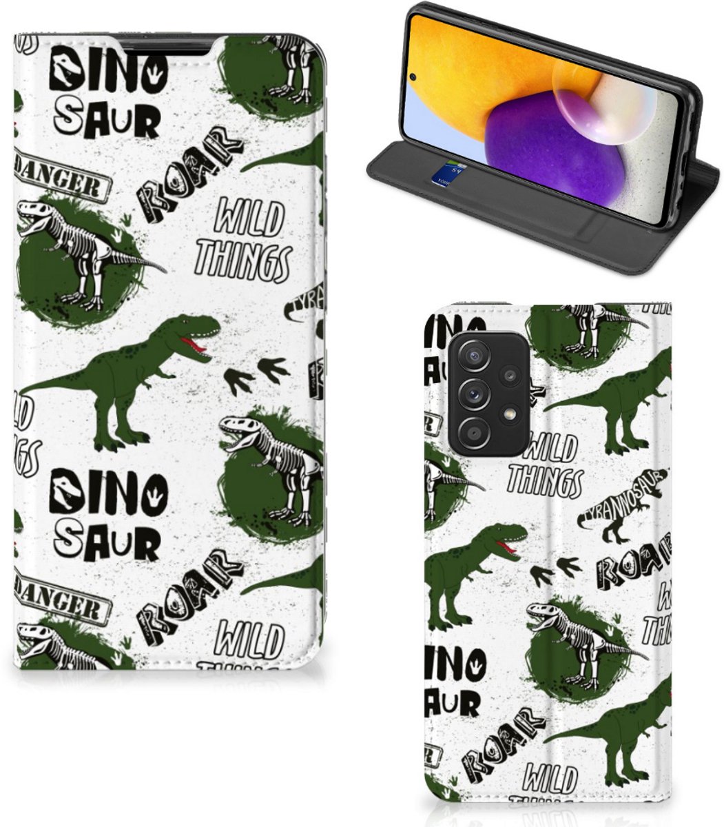 Hoesje maken voor Samsung Galaxy A72 (5G/4G) Dinosaurus