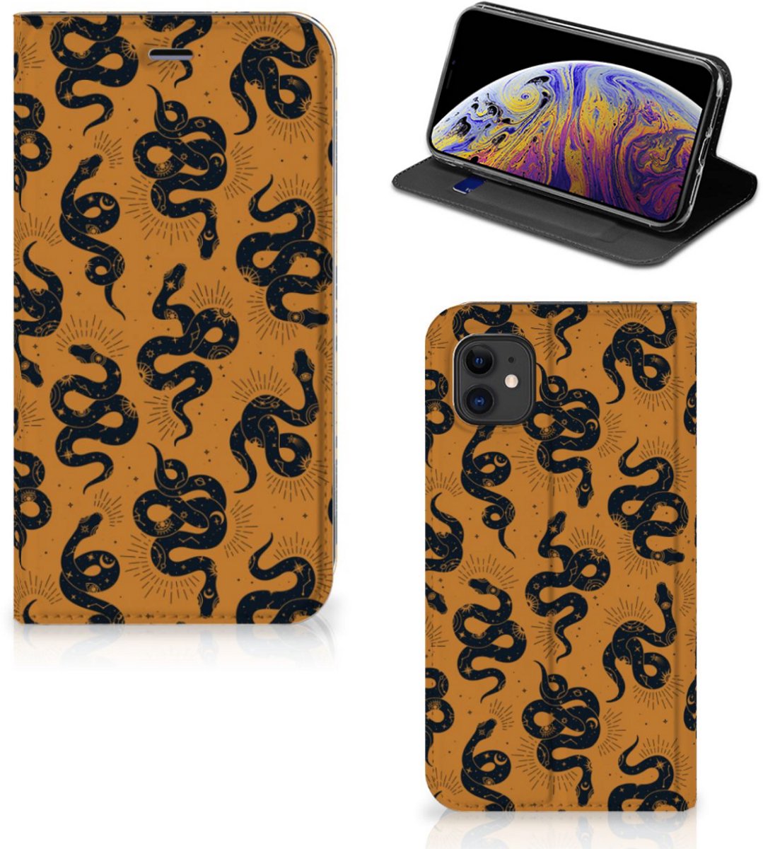 Hoesje maken voor Apple iPhone 11 Snakes